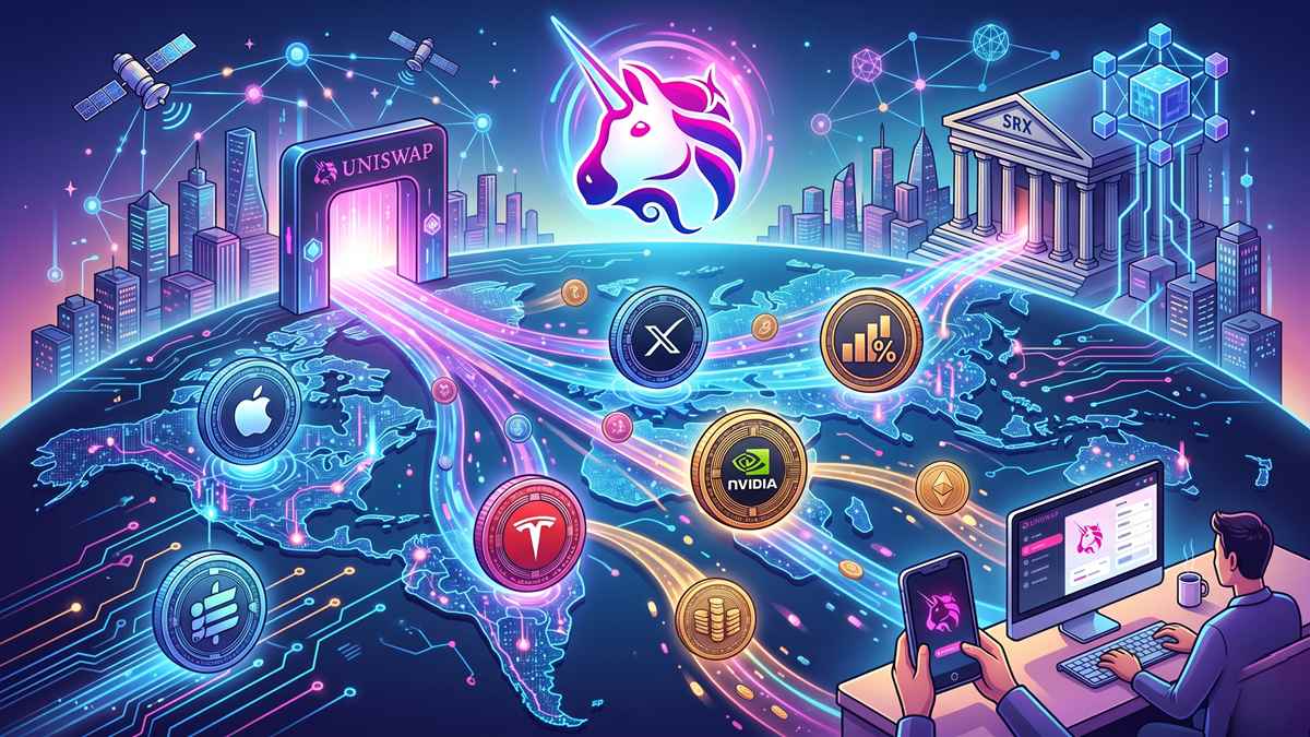 Uniswap Brings Tokenized Exposure to SpaceX, Apple, Tesla, and Nvidia
