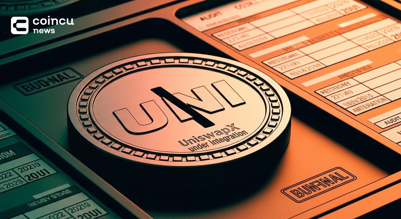 Uniswap (UNI) advances as BlackRock links BUIDL to UniswapX
