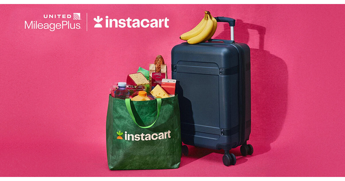 United and Instacart Team Up to Bring Loyalty Members More Rewards and More Convenience, Including $0 Delivery Fees