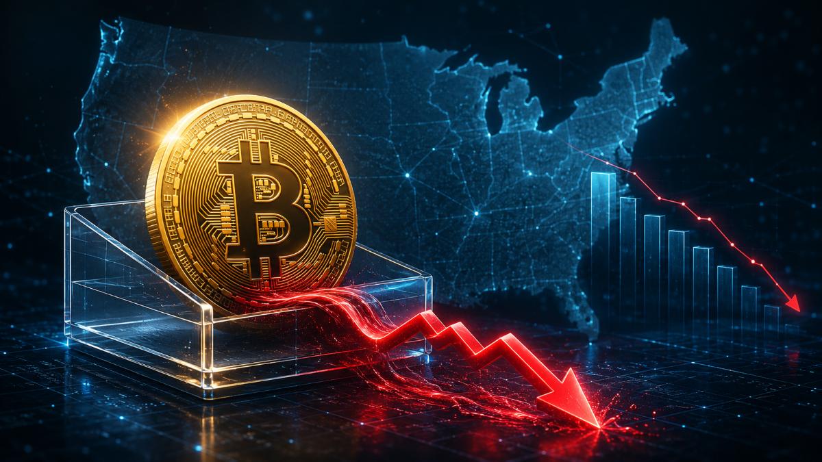 U.S. Bitcoin ETFs Face Nearly $3B in Losses Over 10 Days, Pushing YTD Flows Red