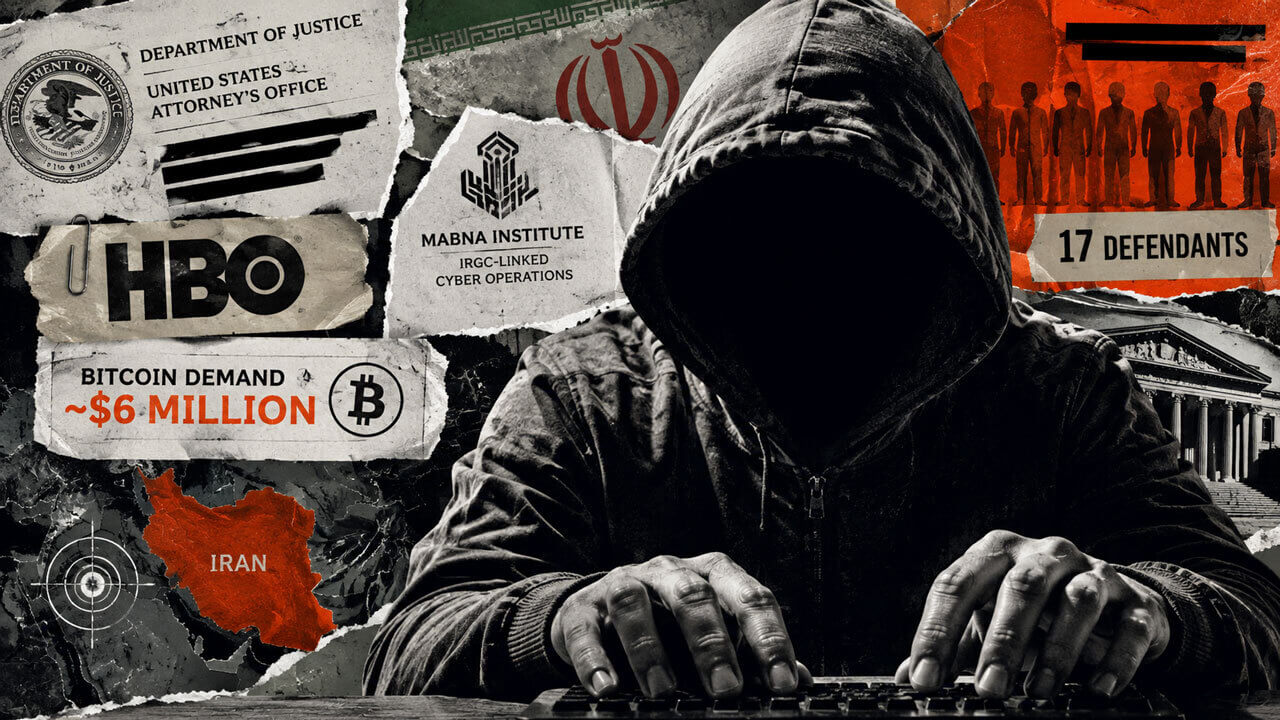 US expands Iran-linked hacking case to 17 defendants over HBO's $6 million Bitcoin ransom plot