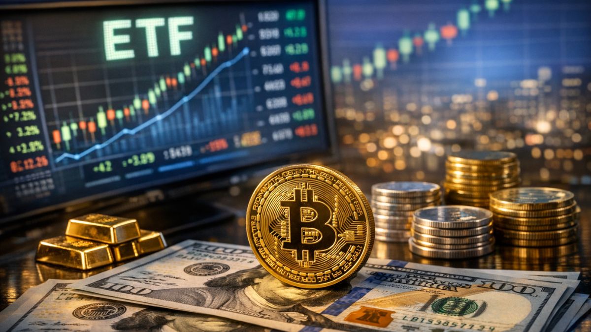 U.S. Spot Bitcoin ETFs Hit Multi‑Month High in Weekly Net Inflows