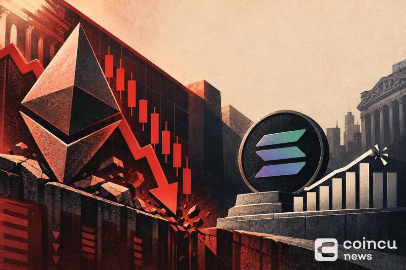 U.S. Spot Ethereum ETF Loses $542.1M as Solana ETF Inflow Streak Ends