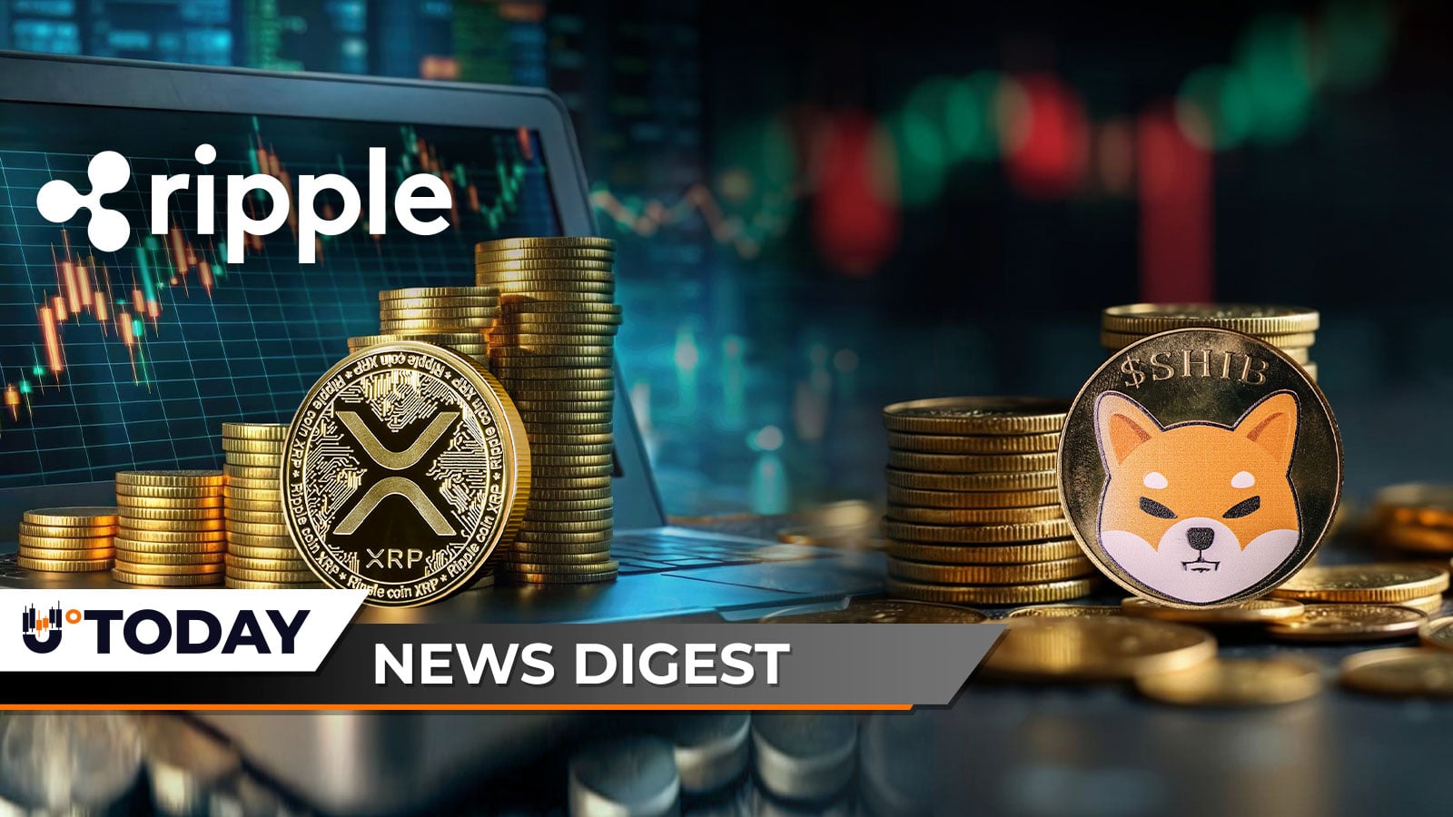 U.Today Crypto Digest: Ripple Exec Confirms XRP as Priority, Shiba Inu (SHIB) Price Eyes 10% Spike, Fidelity Launches RLUSD Competitor on Ethereum