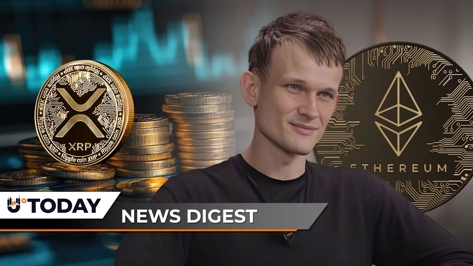 U.Today Crypto Digest: Ripple Prime CEO Hints at Potential Upside for XRP, Legendary Trader Brandt Warns of Bitcoin 'Campaign Selling,' Vitalik Buterin Triggers Ethereum Sell-Off