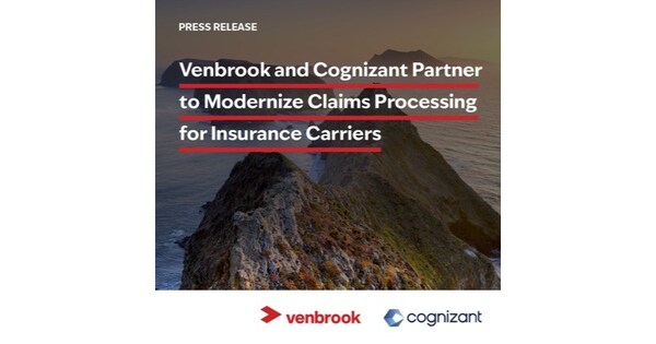 Venbrook and Cognizant Partner to Modernize Claims Processing for Insurance Carriers