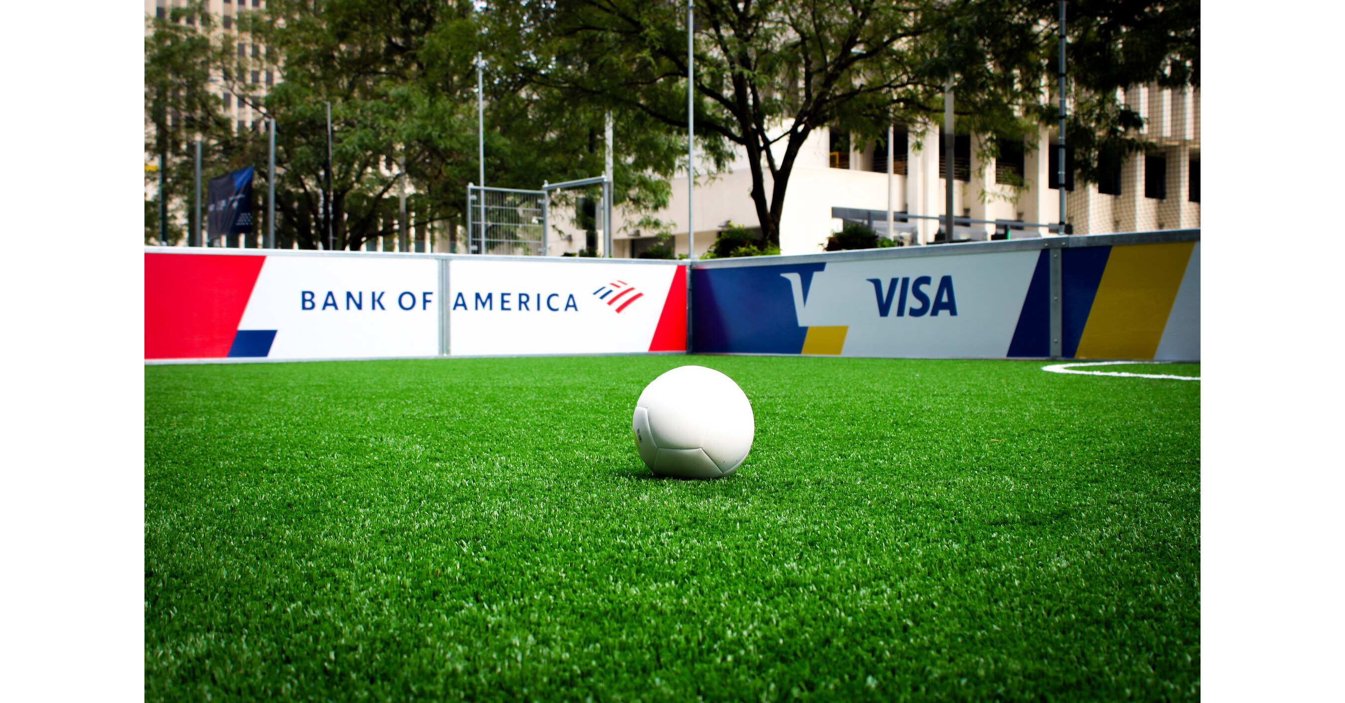 Article image for Visa, Street Soccer USA y Bank of America llevarán los parques Visa Street Soccer a Cada Ciudad Anfitriona de la Copa Mundial de la FIFA 2026™ en Estados Unidos