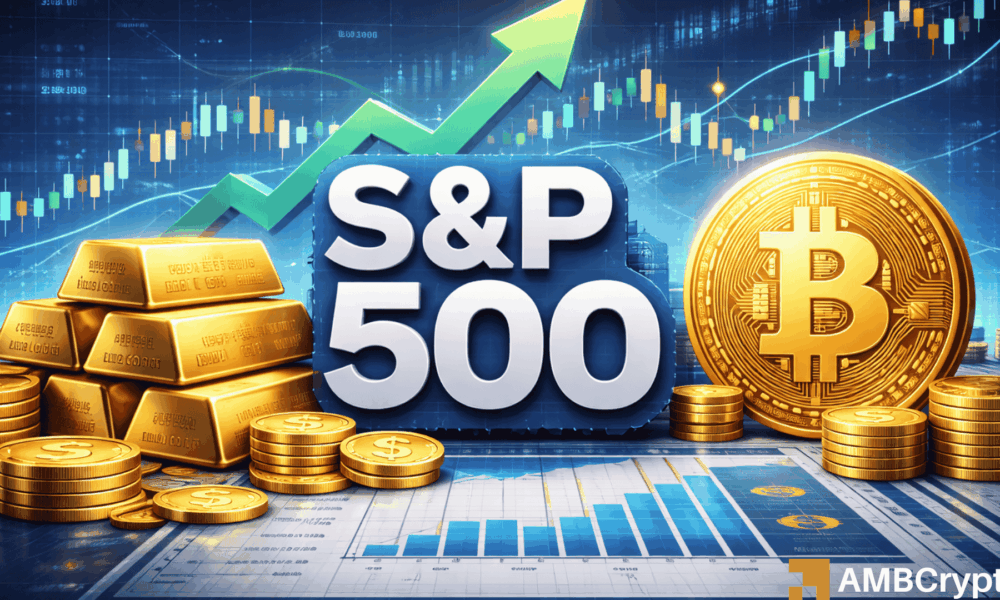 Wall Street and gold break records while Bitcoin plays catch-up