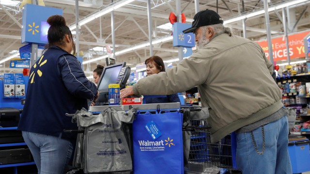 Walmart to pay US hourly store workers bonuses for first time ever