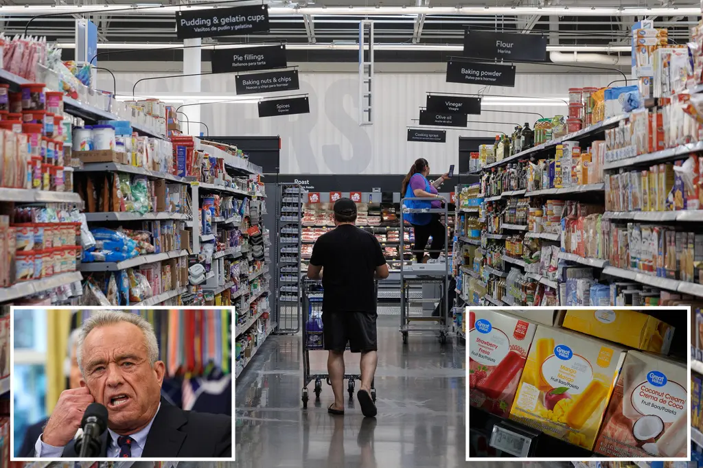 Walmart to scrap synthetic food dyes, artificial ingredients from private brands