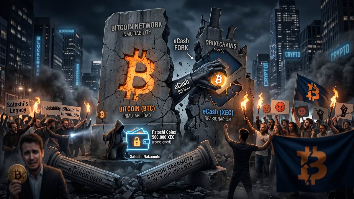 “We Don't Take Satoshi's Bitcoin”: eCash Fork Triggers Backlash Over Coin Reassignment Claims