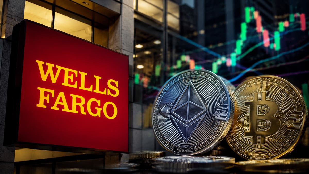 Wells Fargo Boosts Ether ETF Exposure and Reshuffles Bitcoin Holdings in Latest Filing