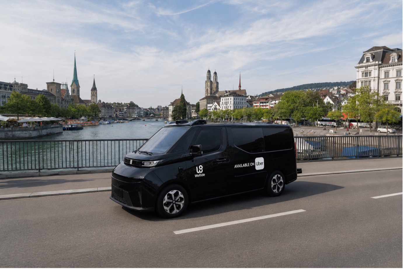 WeRide and Uber Plan to Launch Commercial Robotaxi Service in Zurich, Expanding European Partnership