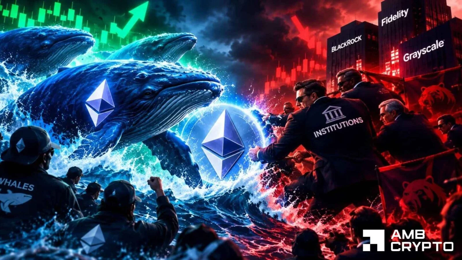 Whales are loading up on Ethereum – But here's why institutions aren't