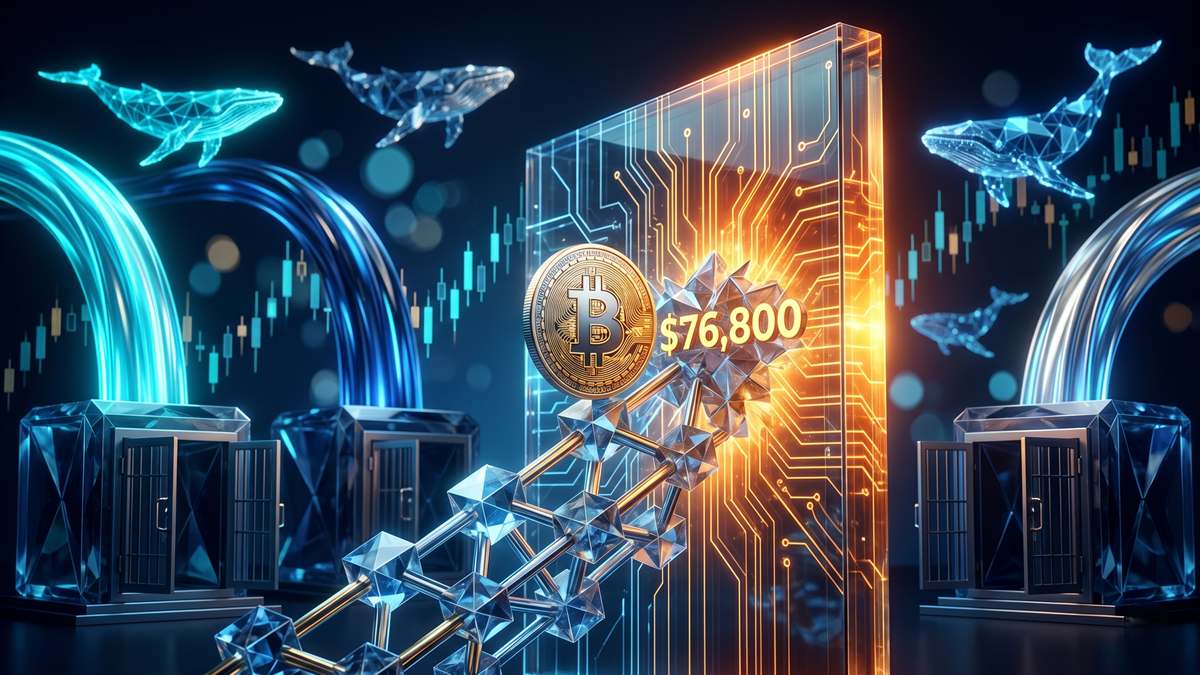 Whales Move In: Bitcoin Inflows Jump as $76K Resistance Holds