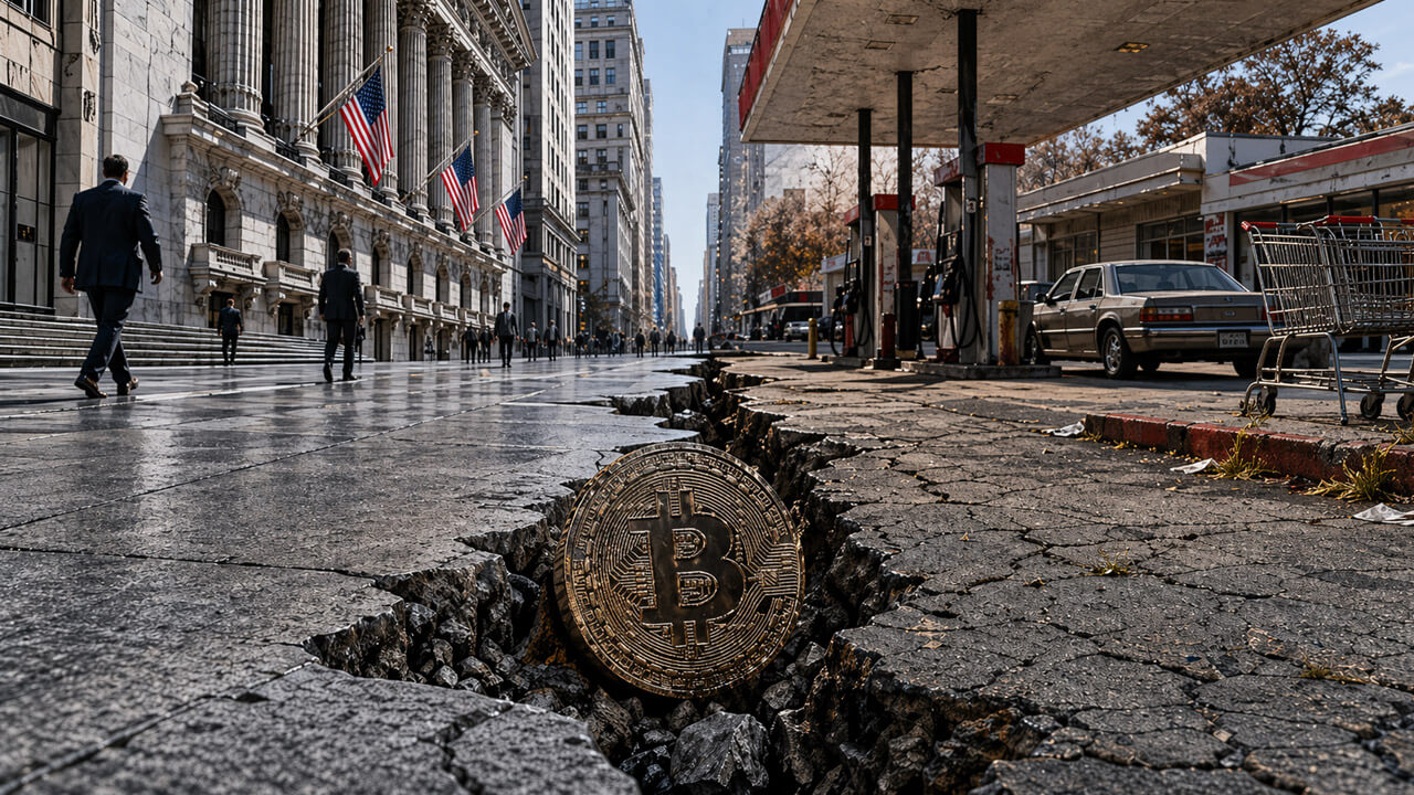What Happens to Bitcoin if the TradFi rally breaks? Wall Street keeps printing record highs but consumer confidence just hit rock bottom