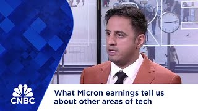 What Micron earnings tell us about other areas of tech