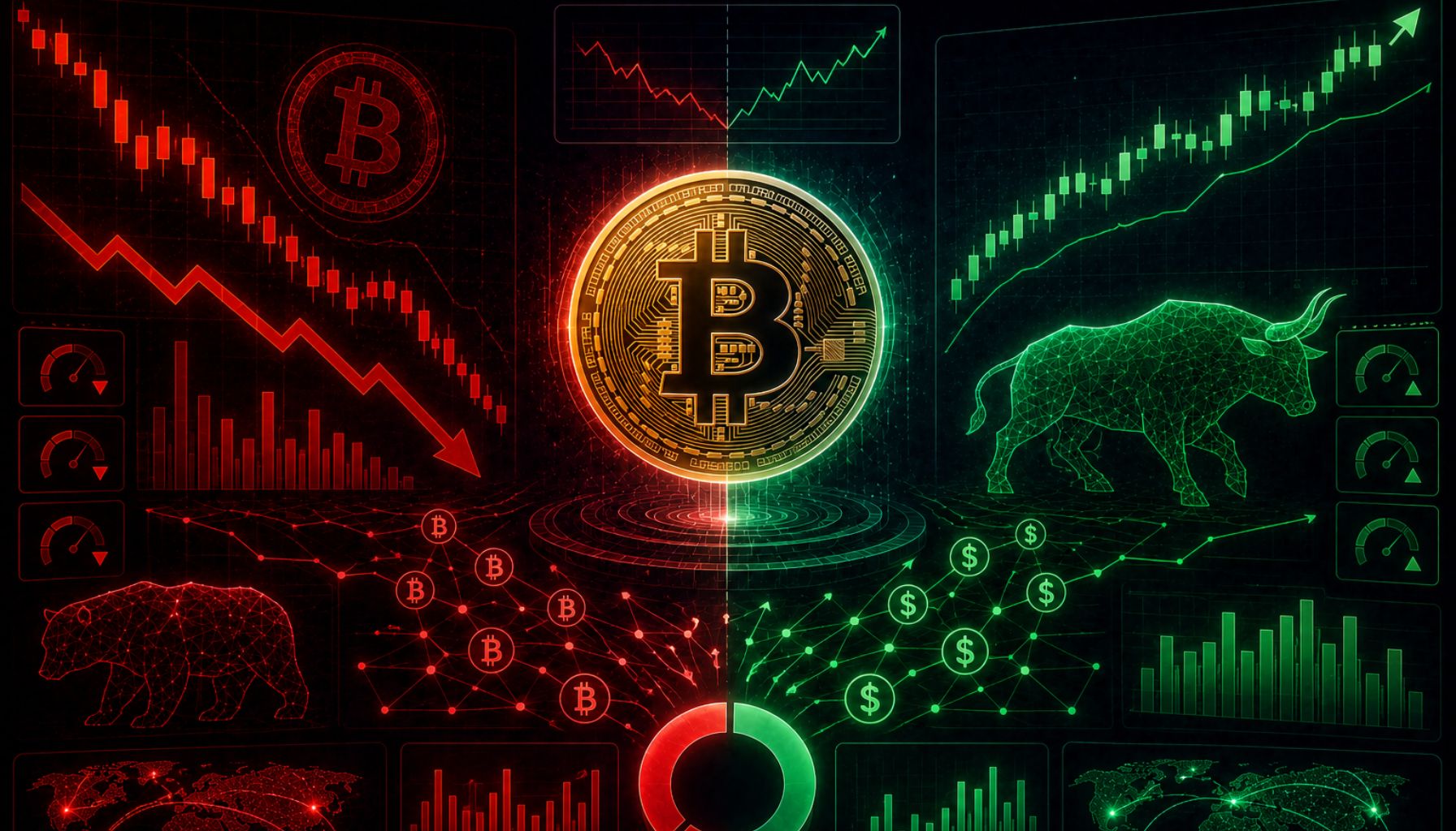 Why Bitcoin Is Struggling While Stocks Keep Rising – Here's What The Data Reveals
