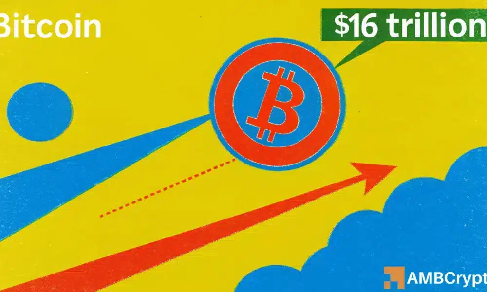 Why Cathie Wood predicts Bitcoin could reach $16T market cap by 2030