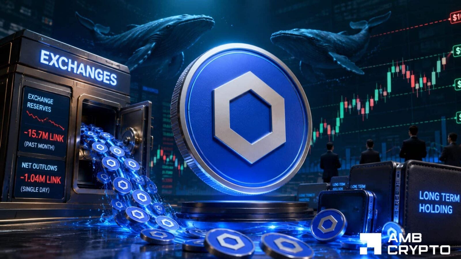 Why Chainlink's 15.7M LINK exchange outflow has bulls watching $9.19