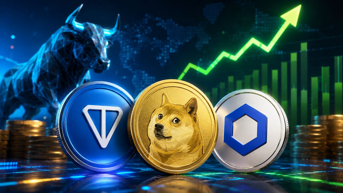 Why Investors Are Still Pouring Money Into TON, DOGE and LINK