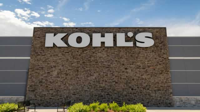 Why Kohl's Stock Jumped Almost 25% This Week