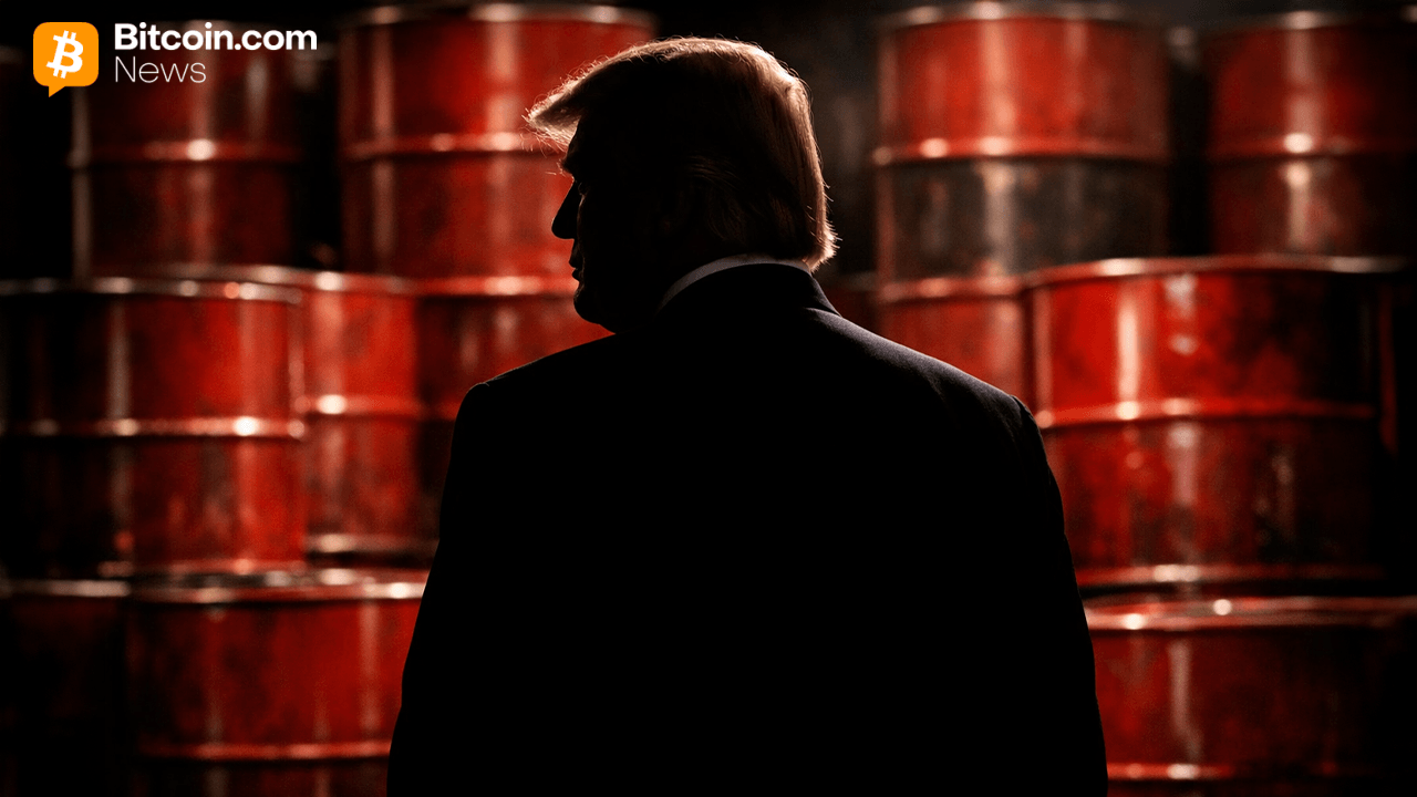 WTI Crude Futures Jump 2.7% After Trump Iran Threat, Bitcoin Taps $69K