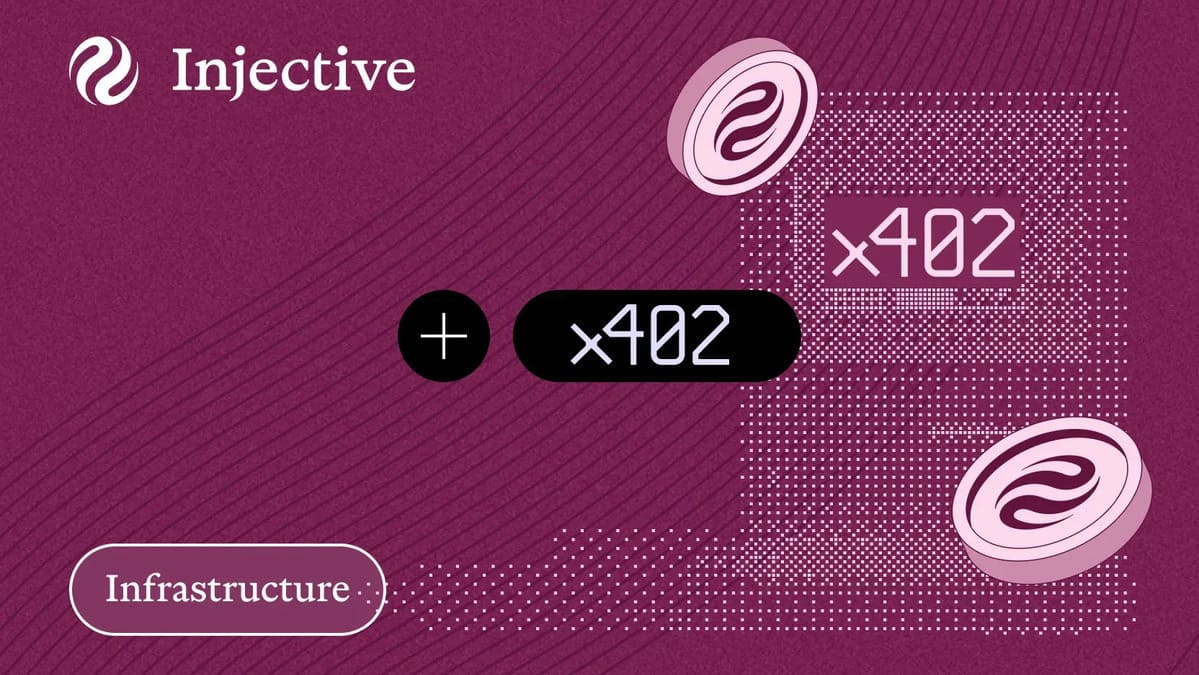 x402 Goes Live on Injective, Enabling AI Agents to Pay for Services Autonomously