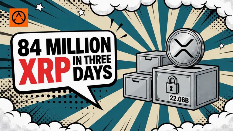 XRP Exchange Wallets Added 84M XRP in Three Days