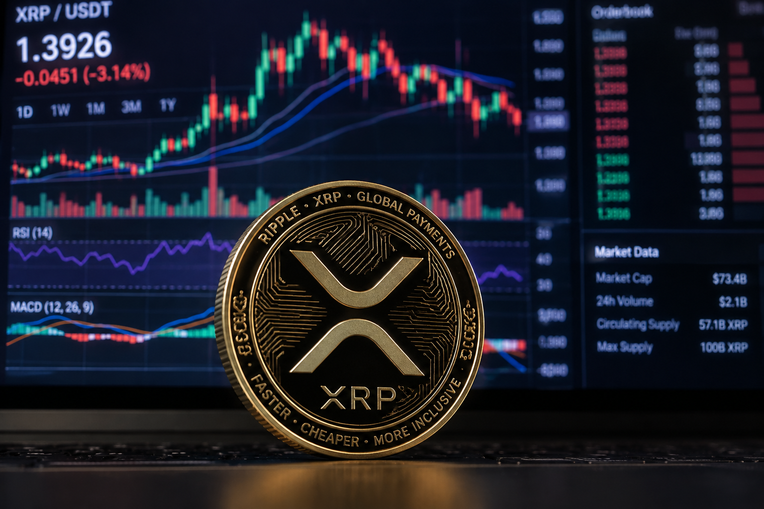 XRP is one bad close away from putting $1.25 back on the table