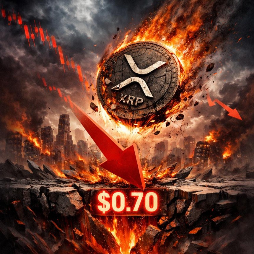 XRP To $0.70 Next? The Case For Another 40% Crash