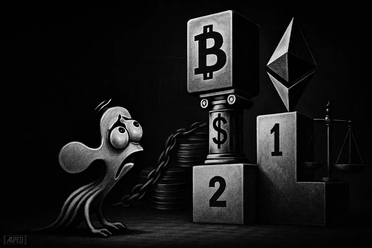 XRP Unlikely to Crack Crypto's Big Three