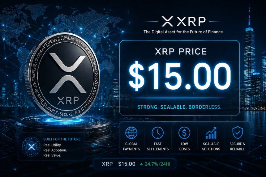 XRP's 900% Move To $15: Pundit Flags The Retest That Will Trigger It