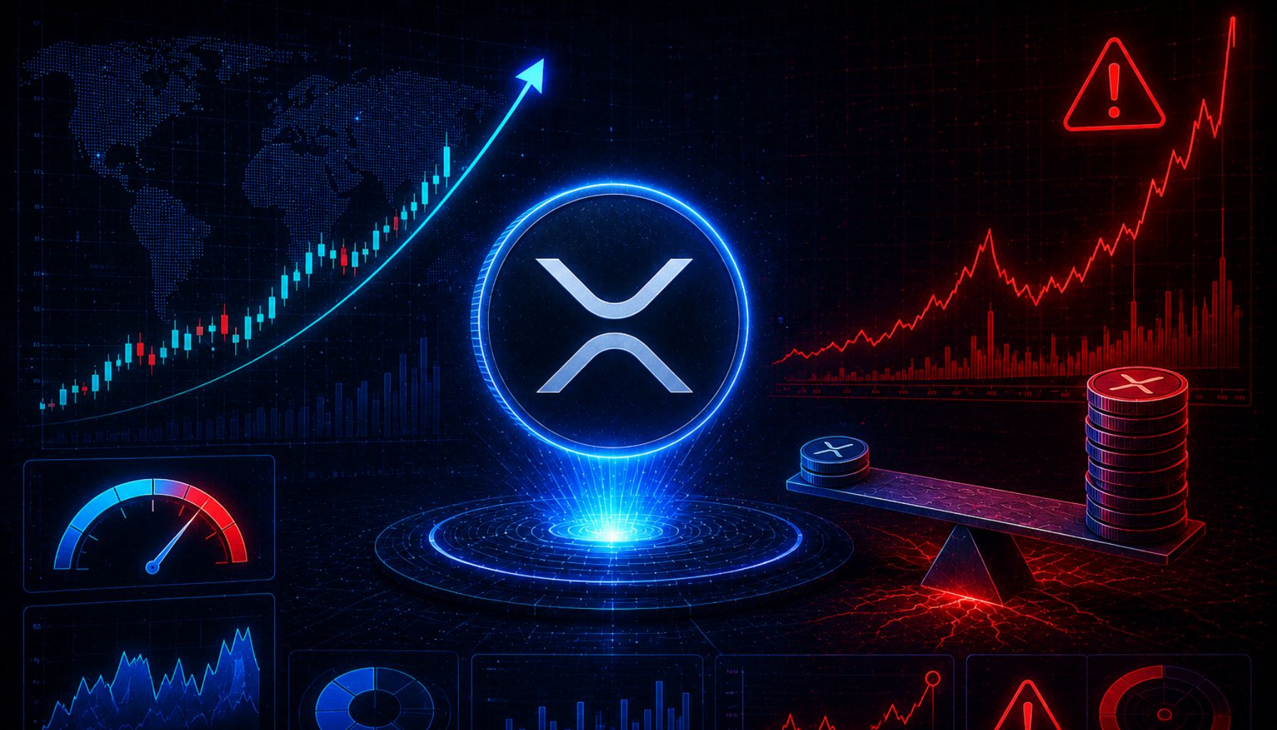 XRP's Leverage Build-Up Reaches Critical Levels – Analyst Explains The Risk