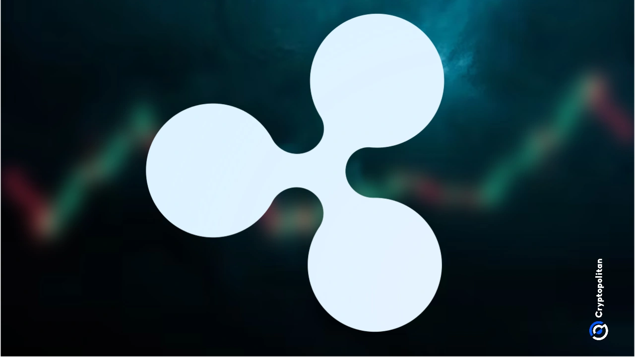XRP's SOPR dropped to 0.96, meaning most holders are now selling at a loss