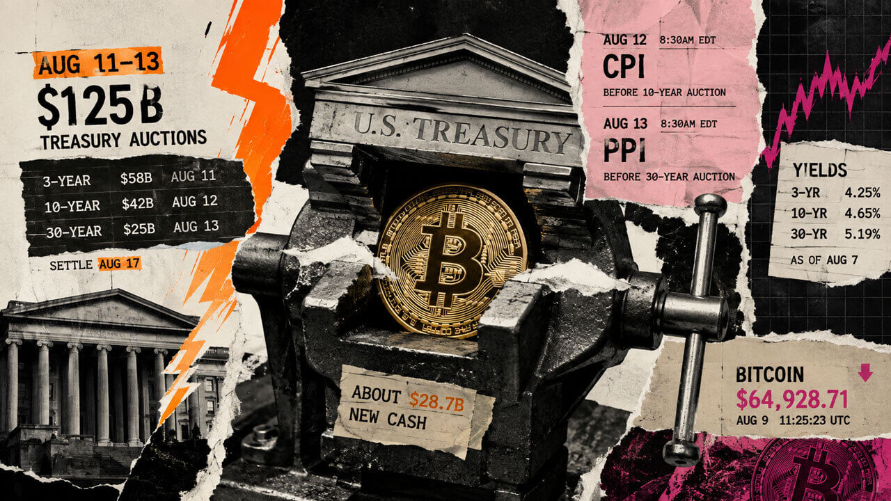 Yields are spiking toward 5.2%, but history shows Bitcoin might completely ignore Wall Street's $125 billion stress test