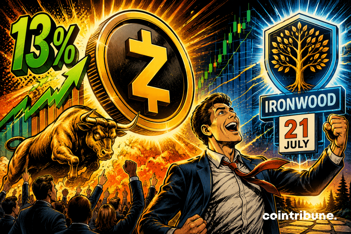 Zcash climbs 13 % ahead of July 21 Ironwood upgrade
