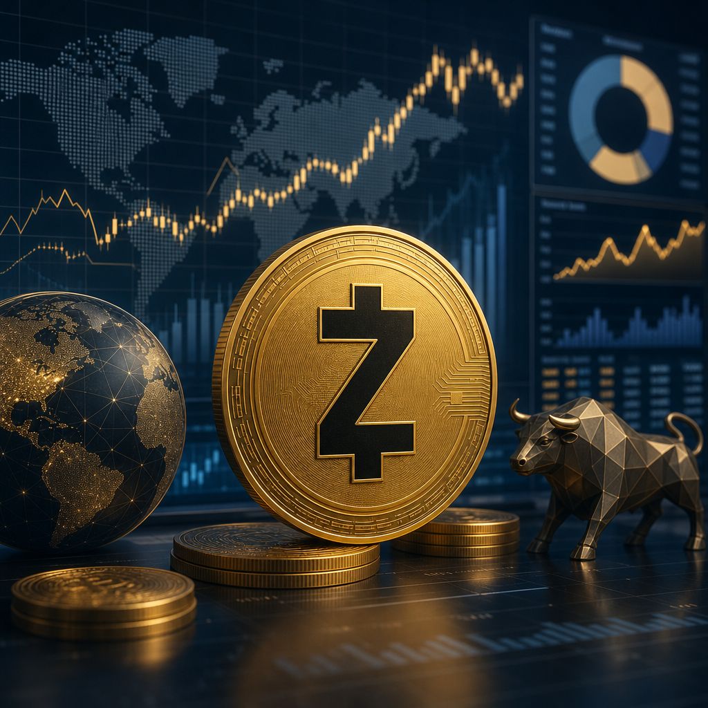 Zcash Leads Crypto Gains as Pyth and Worldcoin Rally