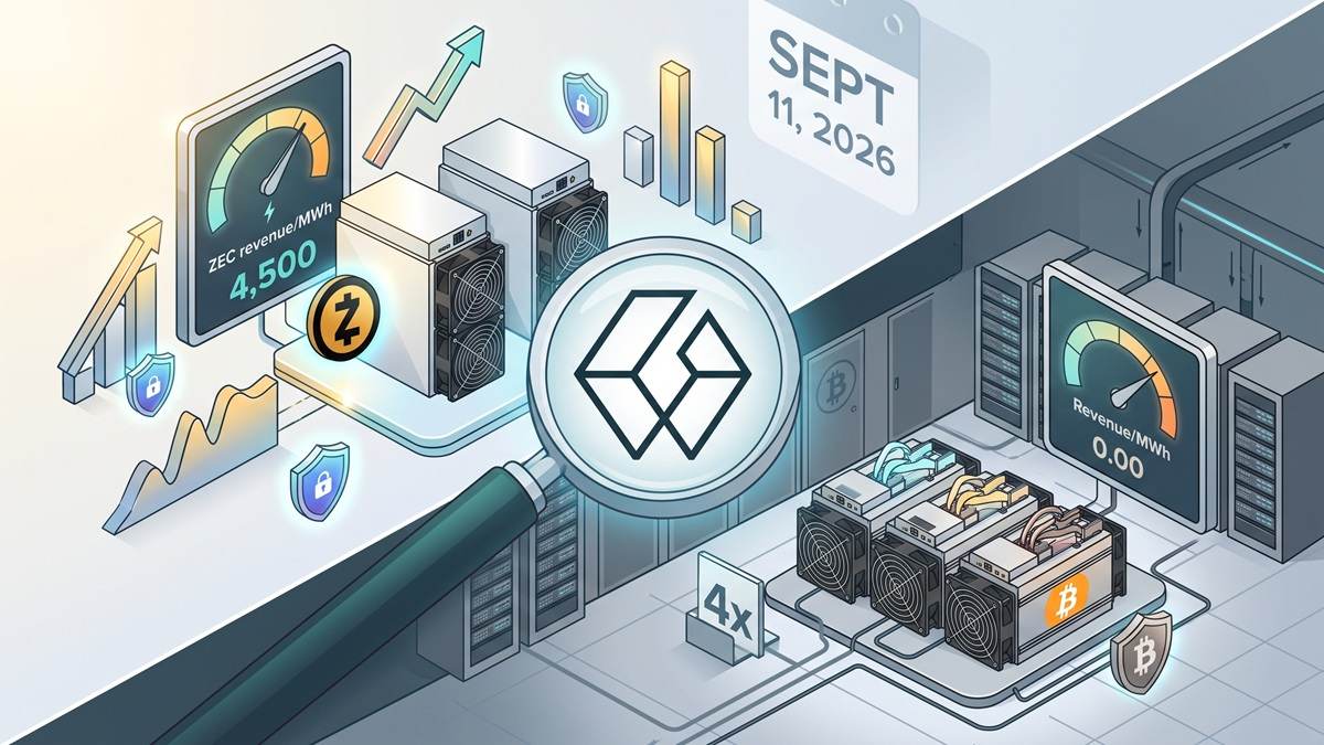 Zcash Miners Outpace Bitcoin 4x Per Megawatt-Hour, Grayscale Finds
