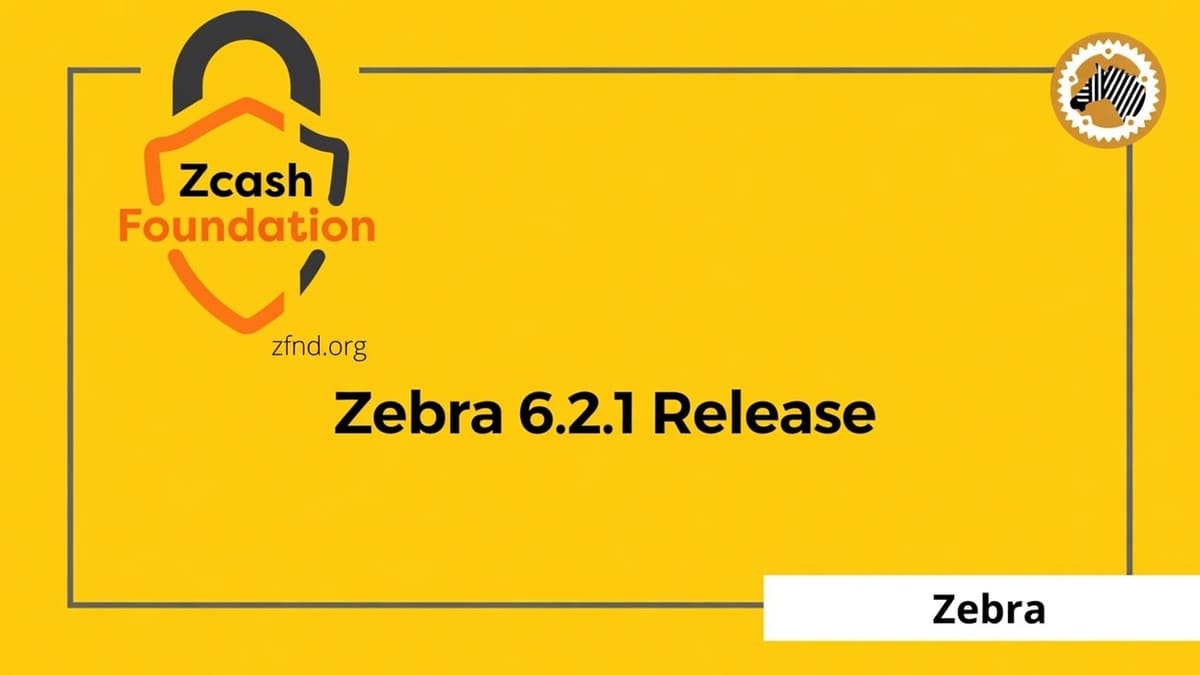 Zcash releases Zebra 6.2.1 with new sync protections and Testnet timing correction