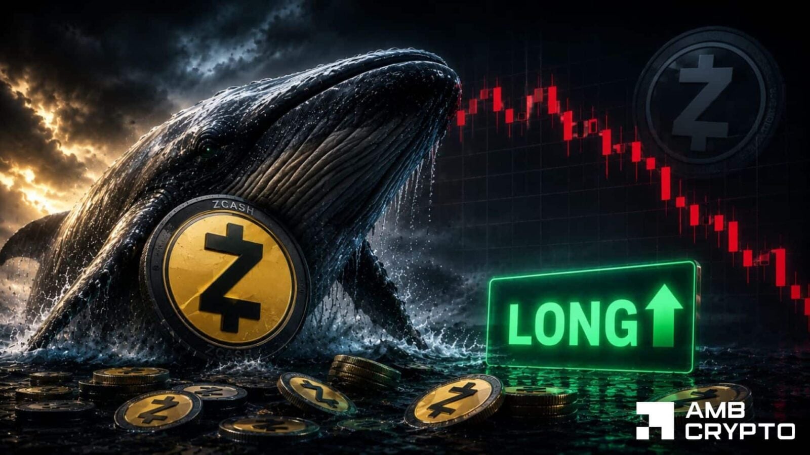 Zcash whale opens $8.1M long position: What's next as ZEC struggles near $400?