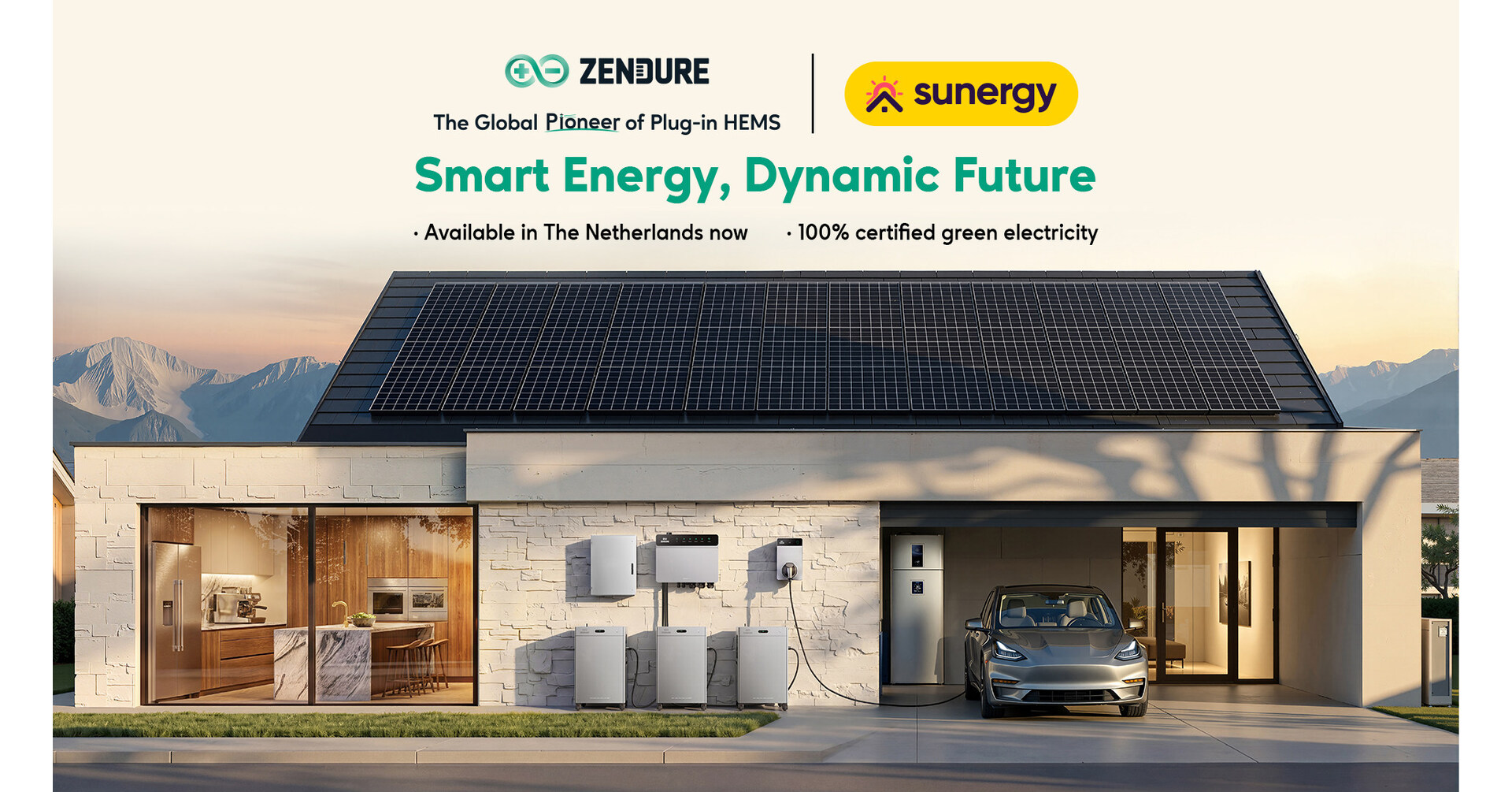 Zendure en Sunergy bundelen hun krachten om slim energiebeheer voor woningen in Nederland te versnellen.