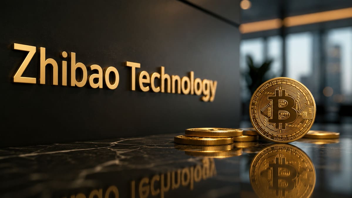 Zhibao Technology Enters Bitcoin Treasury With $154.7M Crypto Raise