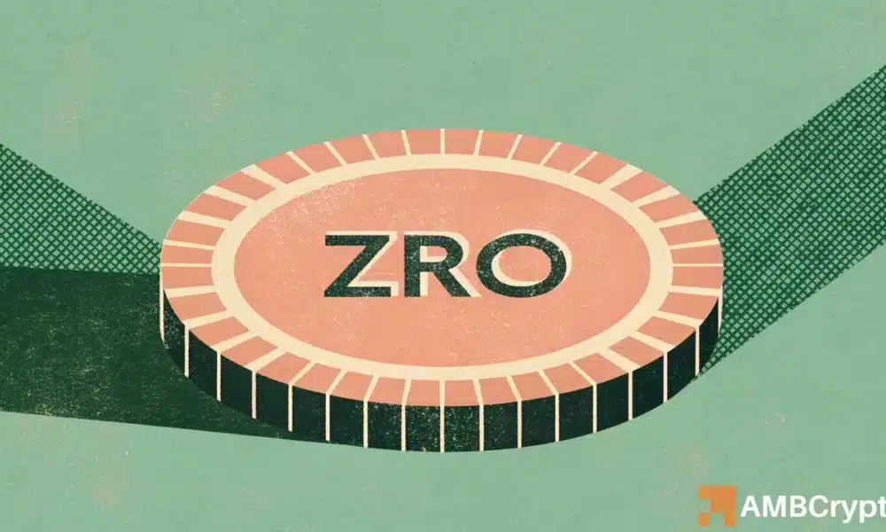 ZRO slides 12% as token unlock pressure mounts: Spot buyers step in