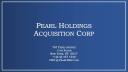 Pearl Holdings Acquisition Corp (PRLH) SEC Filling