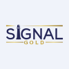 AAU's stock peer is SGNLF (Signal Gold Inc.)